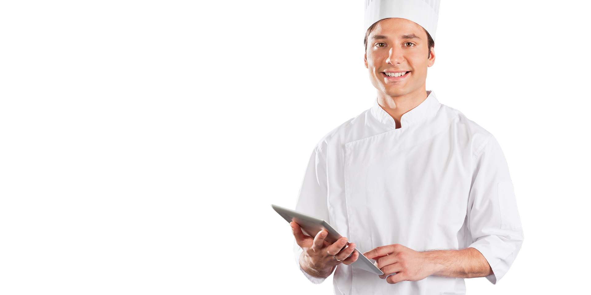 Cuoco aggiorna il sito web del proprio ristorante con ORBITA